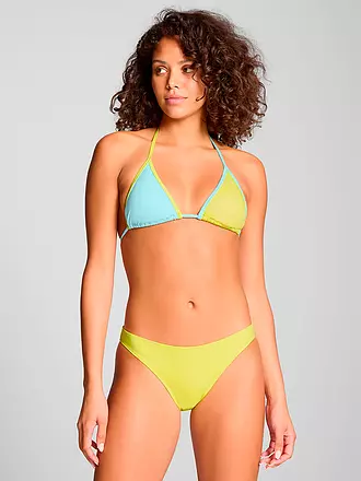 PUMA | Top de bikini triangular para mujer | gelb